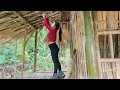 Download Lagu 150 Days Busy Journey - Young Girl Builds Dream Bamboo House In The Forest Alone