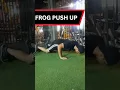 Frog Push Up Exercise Best Chest Core Upper Body Workout