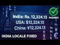 Java Currency Formatter US India China France