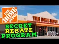 Home Depot s Secret Rebate Program