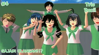 Download GAJADI ULANGAN!! | Trio Bocil | Drama sakura school simulator #6 MP3