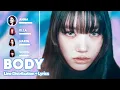 Download Lagu MEOVV - BODY (Line Distribution + Lyrics Karaoke) PATREON REQUESTED