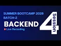 Backend Session 4
