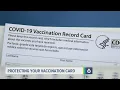 Staples laminating COVID vaccine cards for free