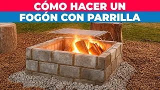 El fogón perfecto para hacer asados en casa
