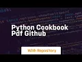 python cookbook pdf github