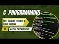 C Programming Basics Important Questions Using Relational Operators If-Else Statements 2025