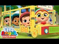 Roda Di Bus Berputar-putar Di Sekolah | Kartun Anak | Little Angel Bahasa Indonesia