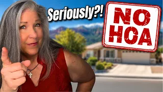 Tour a No HOA Cottonwood Neighborhood Near Walmart Fry s Verde Villages Drive Through
