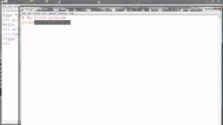 Introduction to Python and IDLE