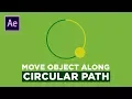 Object along path Animation After Effects Tutorial