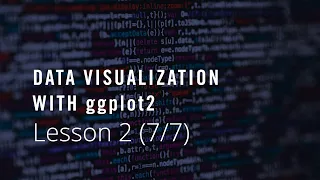 Lesson 2 Data Visualization with ggplot2