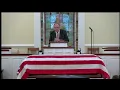 Funeral Service for Charles Rush