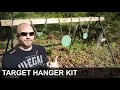 Proper way to hang shooting steel