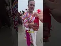 Meeting trans-former on beach