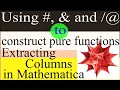 Pure functions in Mathematica