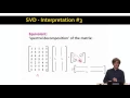 Lecture 49 SVD Gives the Best Low Rank Approximation Advanced Stanford