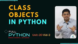 py u20 v2 What is class in python What is an object in python