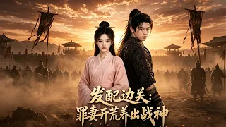 《发配边关：罪妻开荒养出战神》一朝获罪名门贵女沦为罪妻流放苦寒边关。荒漠绝境，开荒垦地艰难求生，她一手将落魄夫君，培养成叱咤沙场的一代战神#古风短剧 #穿越短剧#古言短剧#古风虐恋#权谋短剧#AI短剧