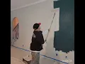 Behr Marquee 1 Coat Coverage On Very Dark Green Accent Walls