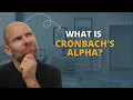 What is Cronbach s alpha