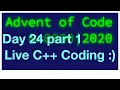 Advent of Code 2020 day 24 part 1