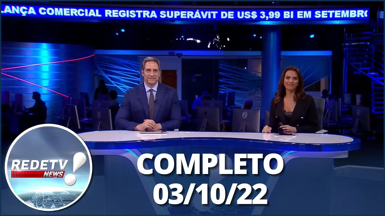 RedeTV News (03/10/22) | Completo