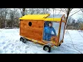 Download Lagu UPGRADING The Drivable Camper - Full Cabin Build + Snowy Overnight Adventure