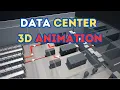 Data Center Animation Cooling 3D Visualization OnRamp Data Center Visualization