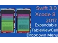 Expandable Tableviewcell - Dropdown Menu using Stack Views
