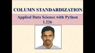 COLUMN STANDARDIZATION LEC226