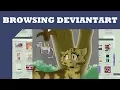 Browsing Deviantart Warriors Fanart