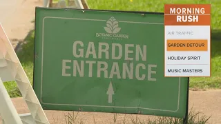 Fort Worth Botanic Garden access temporarily relocated due to University Drive construction