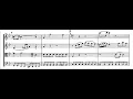 Mozart, Divertimento in Si♭ maggiore K. 137 - II: Allegro di molto (score)