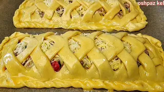 Почему я раньше незнала этот старинный  метод 🔥Вкусный Пирог на скорую руку. Век живи Век учись