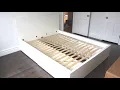 IKEA MALM Platform Bed with 4 Storage Draws Demo and Review Luroy Queen