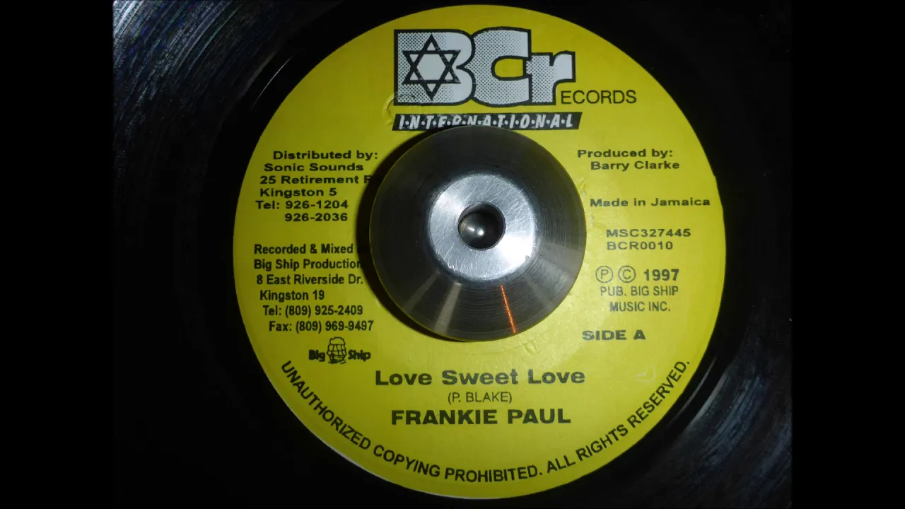 Frankie Paul   Love Sweet Love