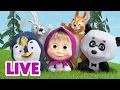 Download Lagu 🔴LIVE! 🐻👱‍♀️ Маша и Медведь Весь 🎬📺 1 сезон нон-стоп! 🍿🧸 Мультик для детей | 24 часа