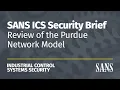 Review of the Purdue Network Model SANS ICS Security Brief