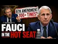 Fauci Testified Under Oath 200 Times Today He Refused to Answer a Single Question WHY