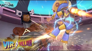 Vir The Robot Boy | Alien Ne kiya Robo Vir Par Hamla | Vir Vs Villain Compilation | Wow Action