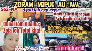 Download Zoram Mipui Au Aw 562-Na| A pui ê! 10th May,2024 MP3