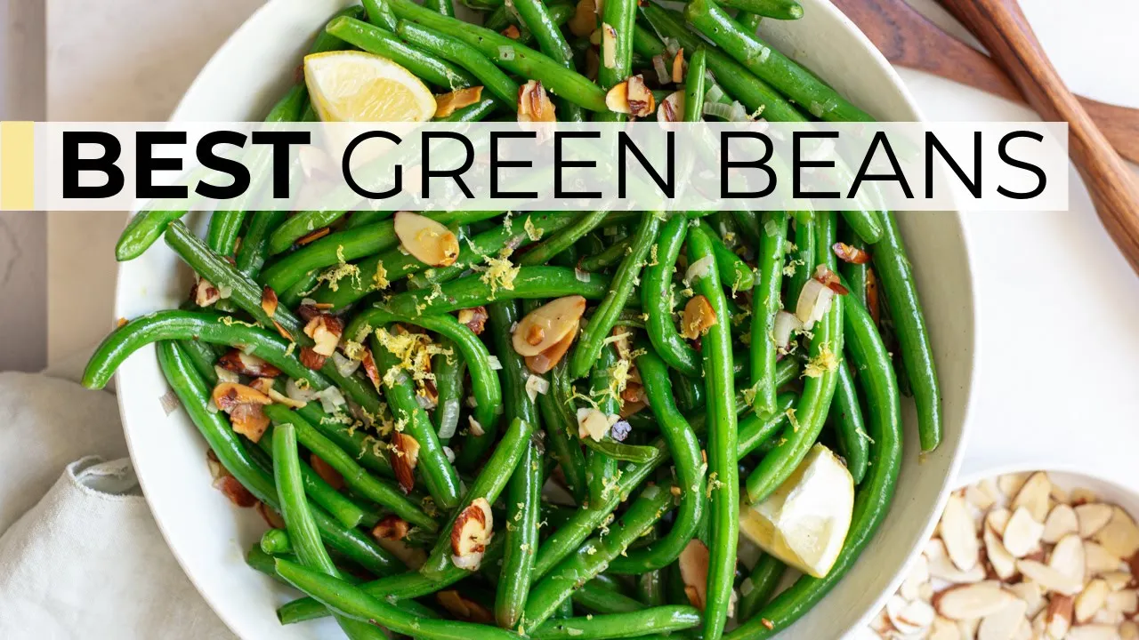 GREEN BEAN RECIPE   how to cook green beans perfectly