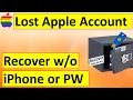 Lost Apple ID Access - How to prepare for Recovery Key Part 1
