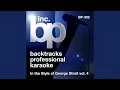 Fool Hearted Memory Karaoke With Background Vocals In the Style of George Strait