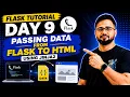 Flask Tutorial - Pass Data to HTML with Jinja2
