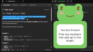 Two Sum LeetCode - 01 Leetcode Problems Solutions Java