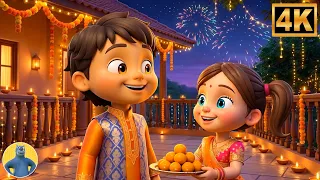 Happy Diwali, हैप्पी दिवाली, Hindi Rhymes and Festival for Lights