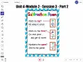 Mrs Sanders Unit 4 - Module 2