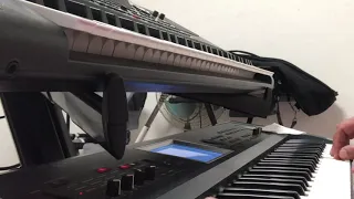 العيون السود ورده عزف اورغ موسيقى كارم حديد 